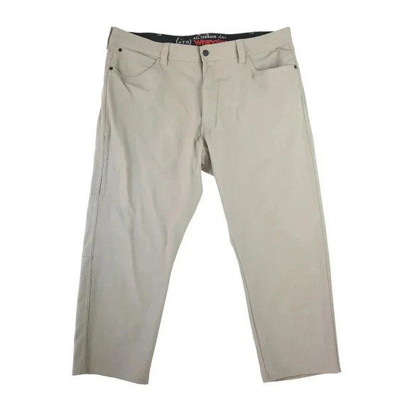 *HEMMED SUPER SHORT* Wrangler All Terrain Gear Pants 40x30 (Actual Size is 25") - Picture 1 of 12